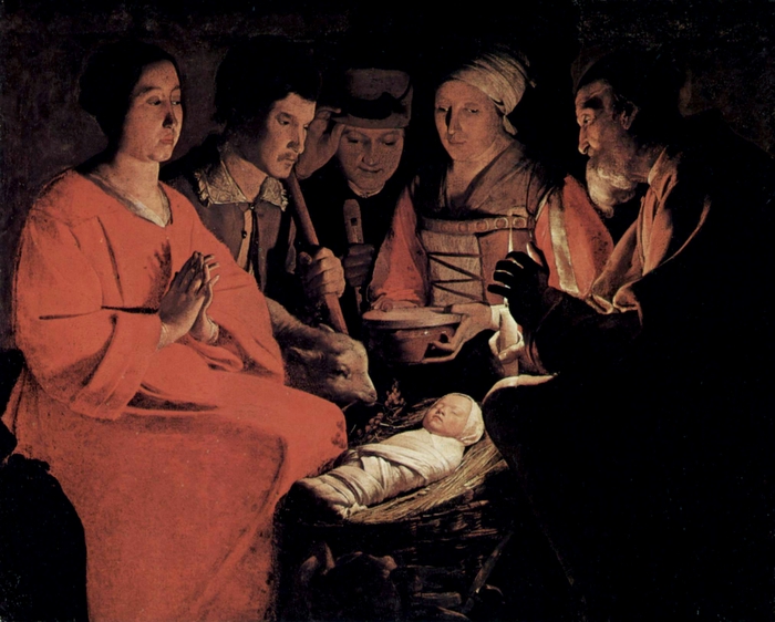 Adoration of the Child, Georges de la Tour