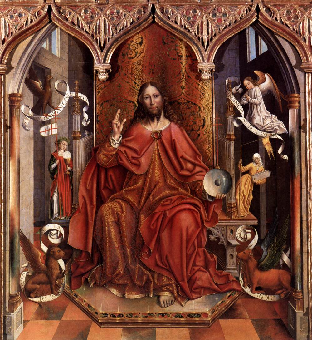 Image: Christ giving the blessing